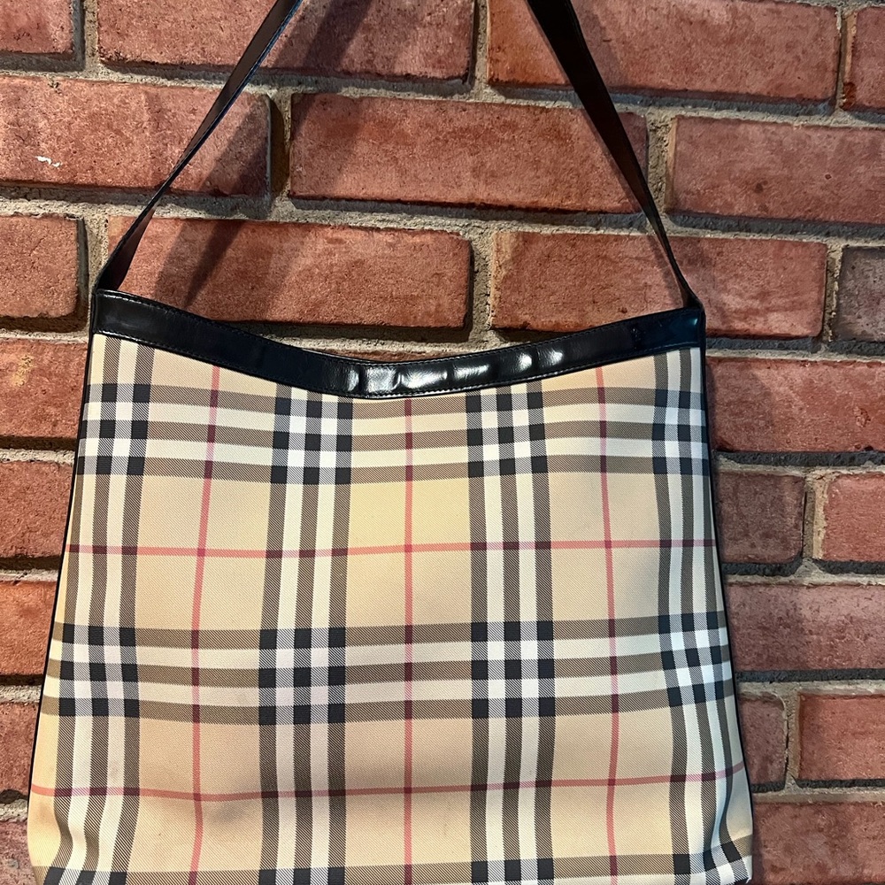 Authentic Burberry Nova Check Tote - Picture 4 of 12